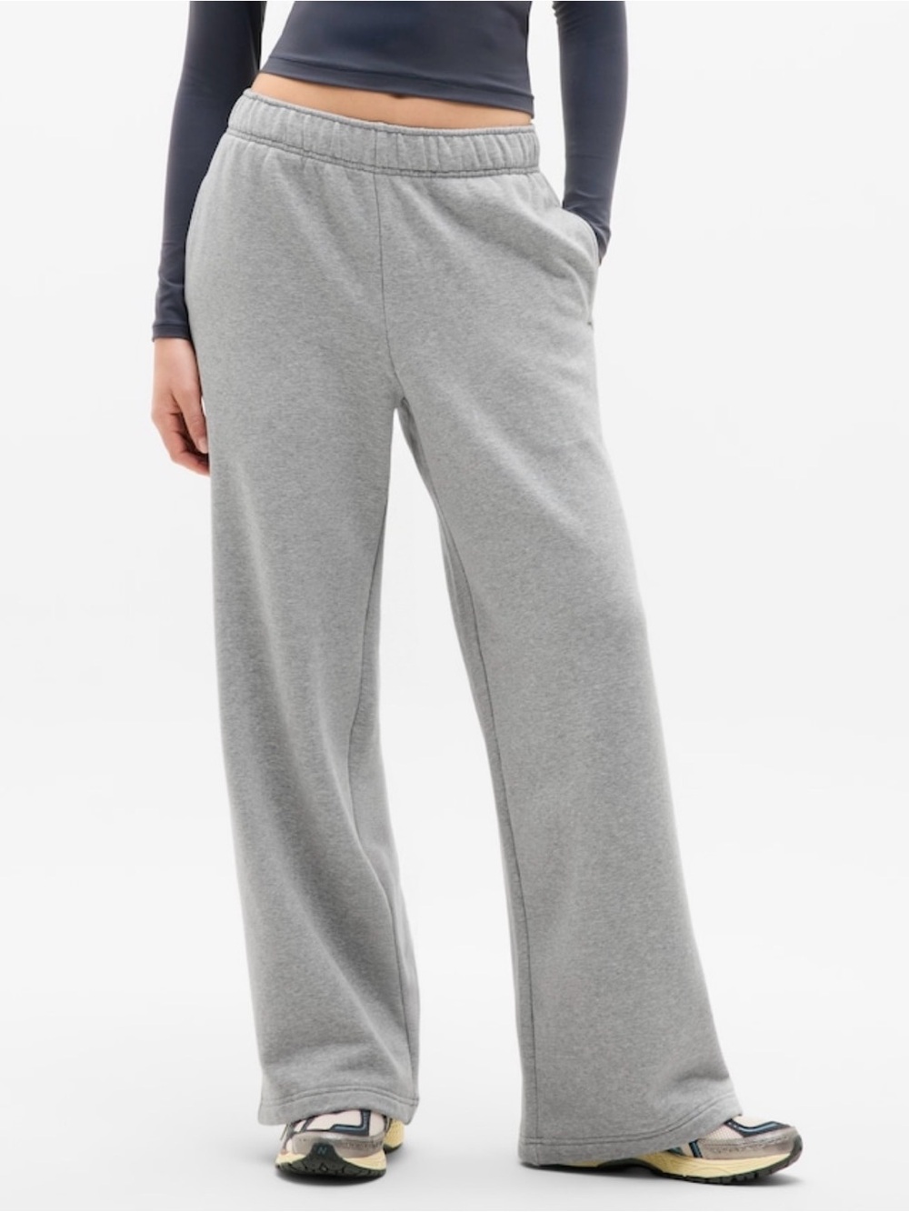 ATHLETA Forever Fleece Mid Rise Flare